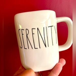 Serenity White Mug, 4.5” high
